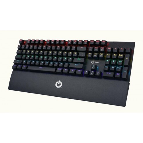 QPART MECH-2000 BLUE SWİTCH MEKANİK KLAVYE BİLEKLİ DESTEKLİ